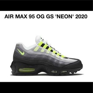 SOLD LOCALLY: Air max 95 OG neons